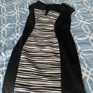 black and white stripes